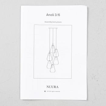 Sofie Refer, taklampa, "Miira 3", Nuura.