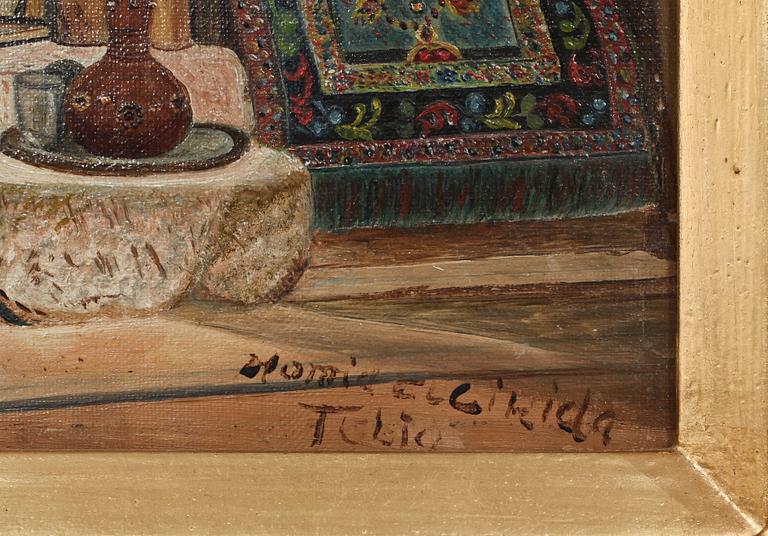 OKÄND KONSTNÄR, olja på duk, sign, 1900-tal.
