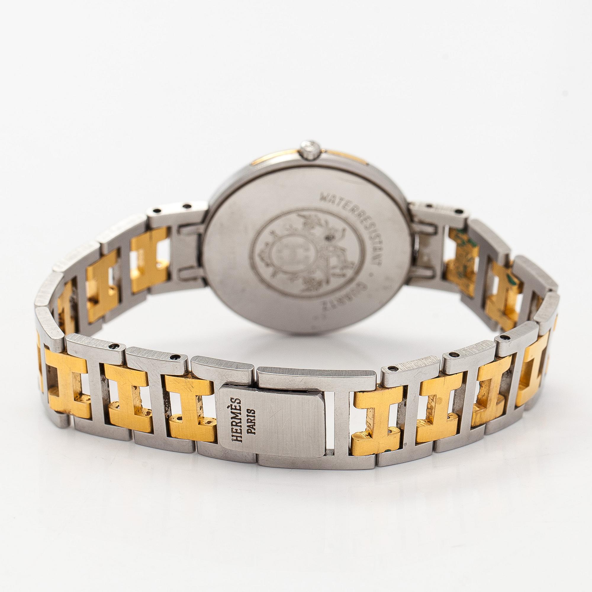 Hermès, Windsor, wristwatch, 31 mm.