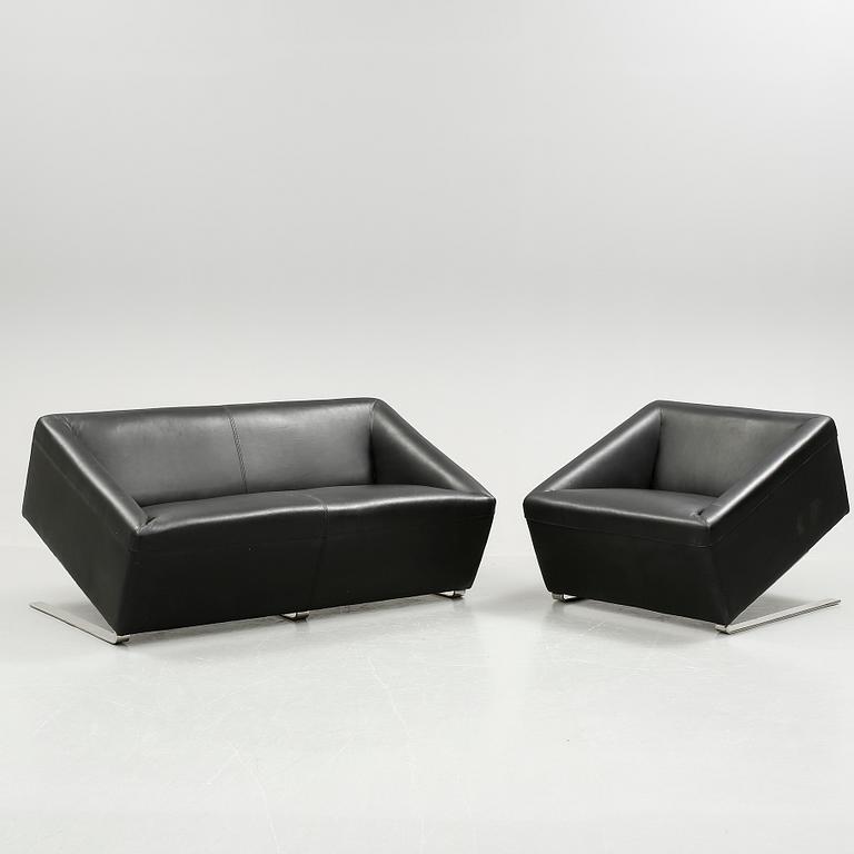 SOFFA OCH FÅTÖLJ, Italien, 2000-tal.