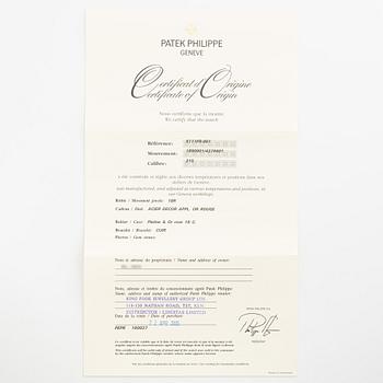 Patek Philippe, Gondolo, armbandsur, 30 x 36 (47) mm.