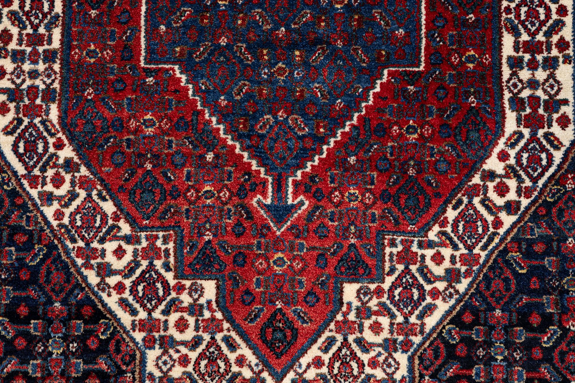 Carpet, Senneh, approx. 160 x 116 cm.