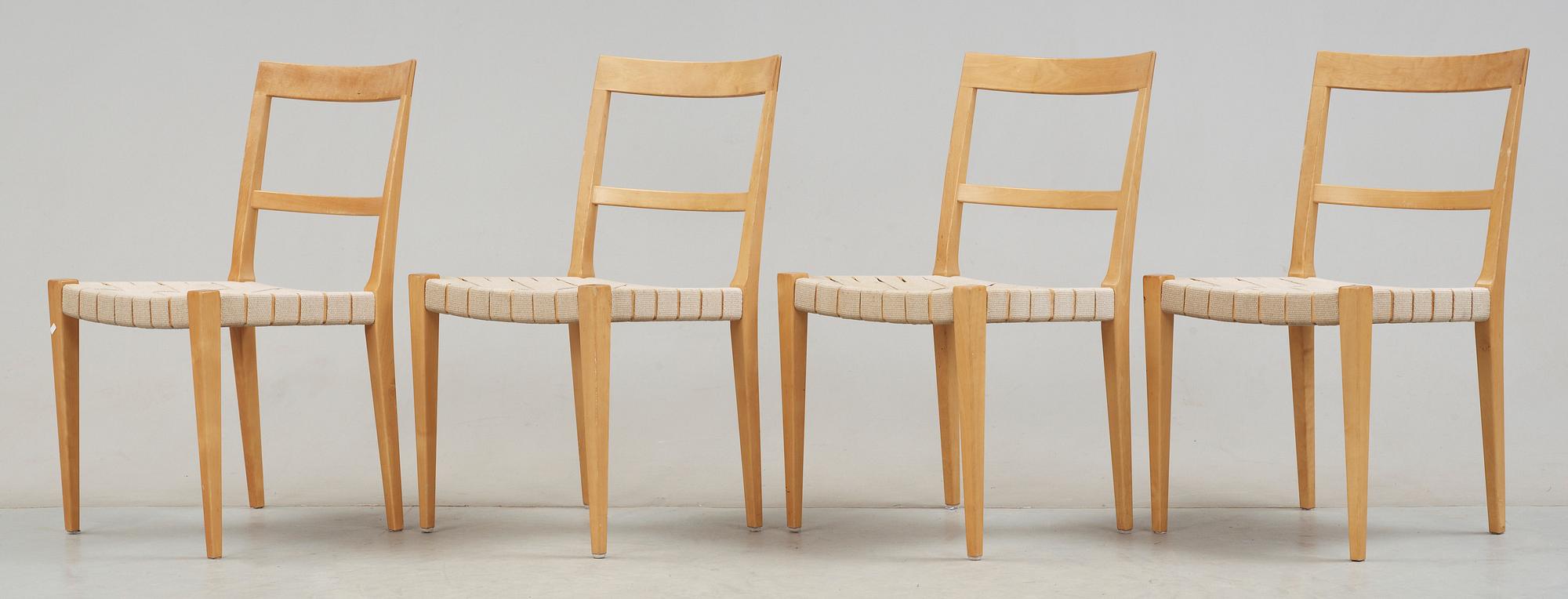 STOLAR, 4 st. "Mimat". Bruno Mathsson, Bruno Mathsson International.