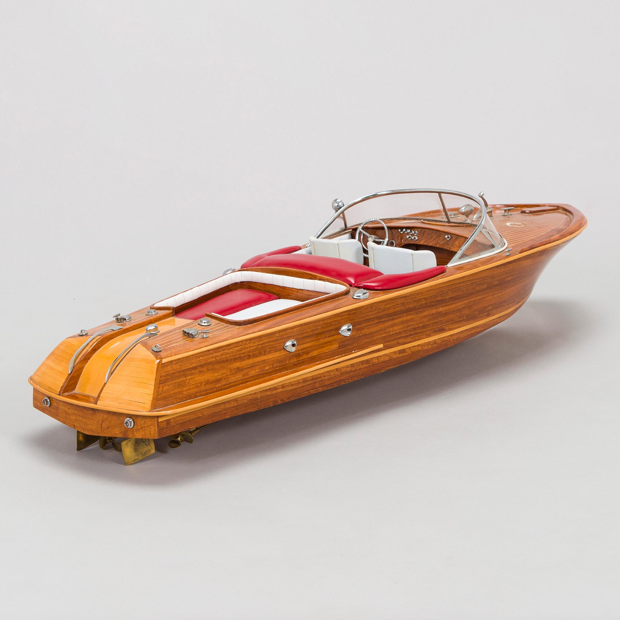 Modellbåt, "Riva Aquarama", 1900-talets slut.