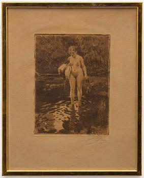 Anders Zorn, "Vadstället".