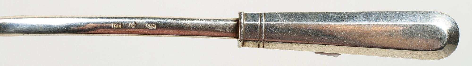 PARTI BESTICK 11 delar , silver, 1827-1912.