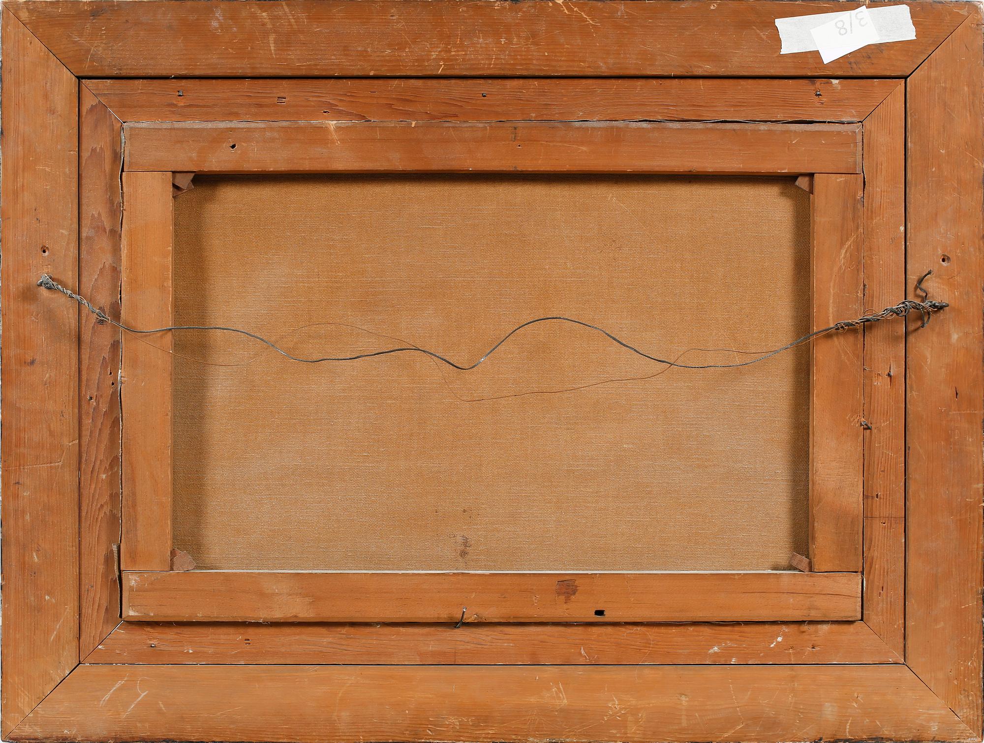 LAURITZ HOLST, oil on canvas, signed.