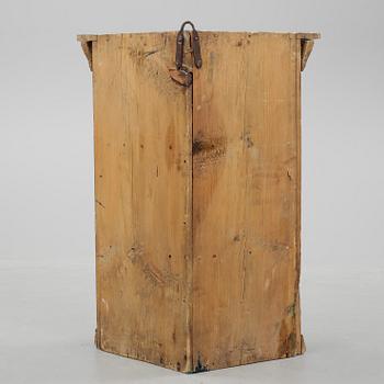 HÄNGSKÅP, allmoge, märkt 1798.