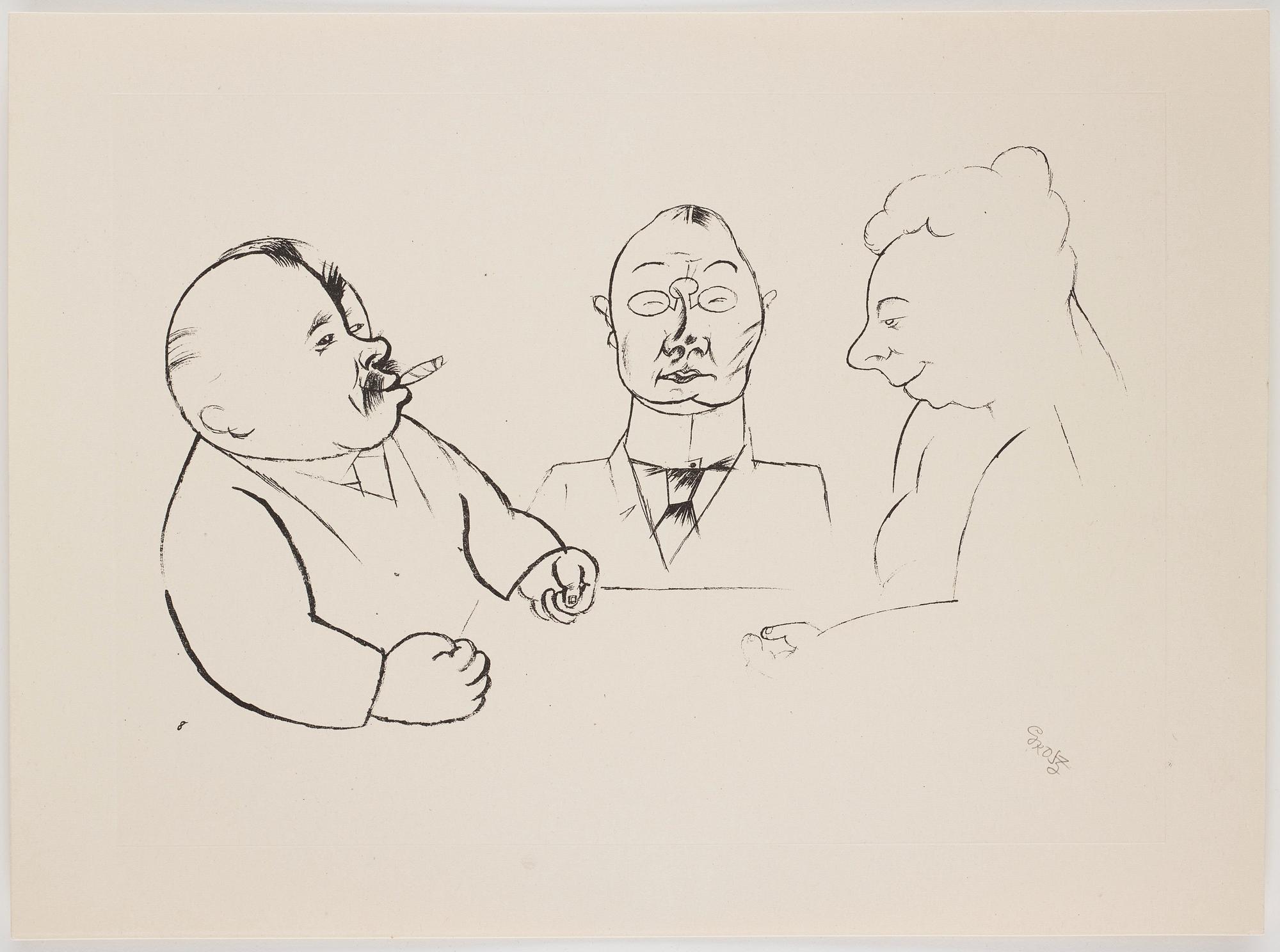 George Grosz, "Ecce Homo".