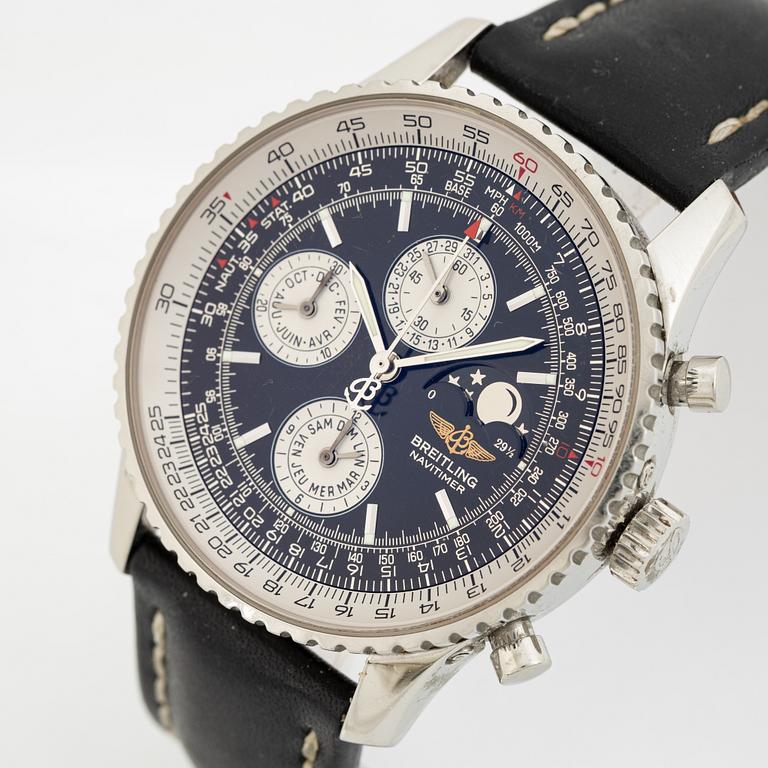 Breitling, Navitimer Olympus, Annual Calendar, wristwatch, 43 mm.