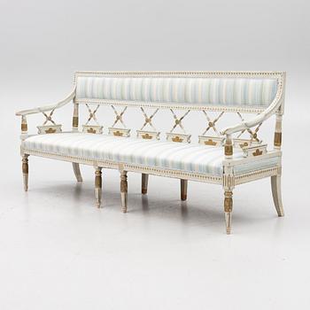Sofa, late Gustavian, circa 1800.