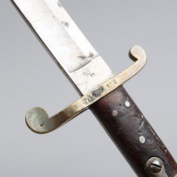 HUGGARE, 2 st, modell 1903 för kustartilleriet.