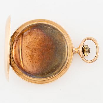 Pocket watch, hunter, 51 mm.