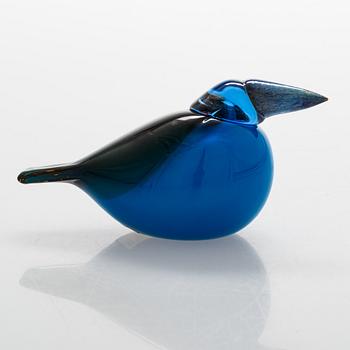 Oiva Toikka, a glass bird signed O. Toikka Iittala.