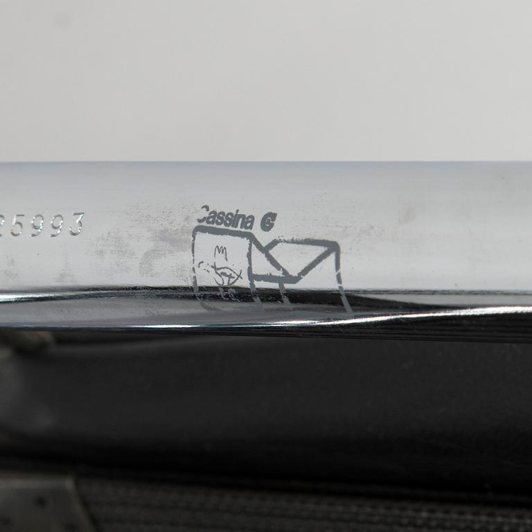 Charlotte Perriand & Le Corbusier, an 'LC4' lounge chair, Cassina, Italy.