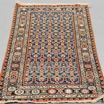 A RUG, an antique/semi-antique soumak, Caucasia, ca 167,5-169,5 x 92,5-94,5 cm.