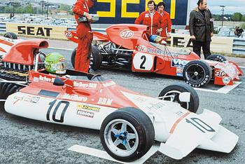 Kenneth Olausson, "Ronnie Peterson, Reine Wisell på Jarama 1972".