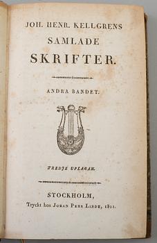 BOK, Johan Henrik Kellgren: Samlade skrifter. 1-3.