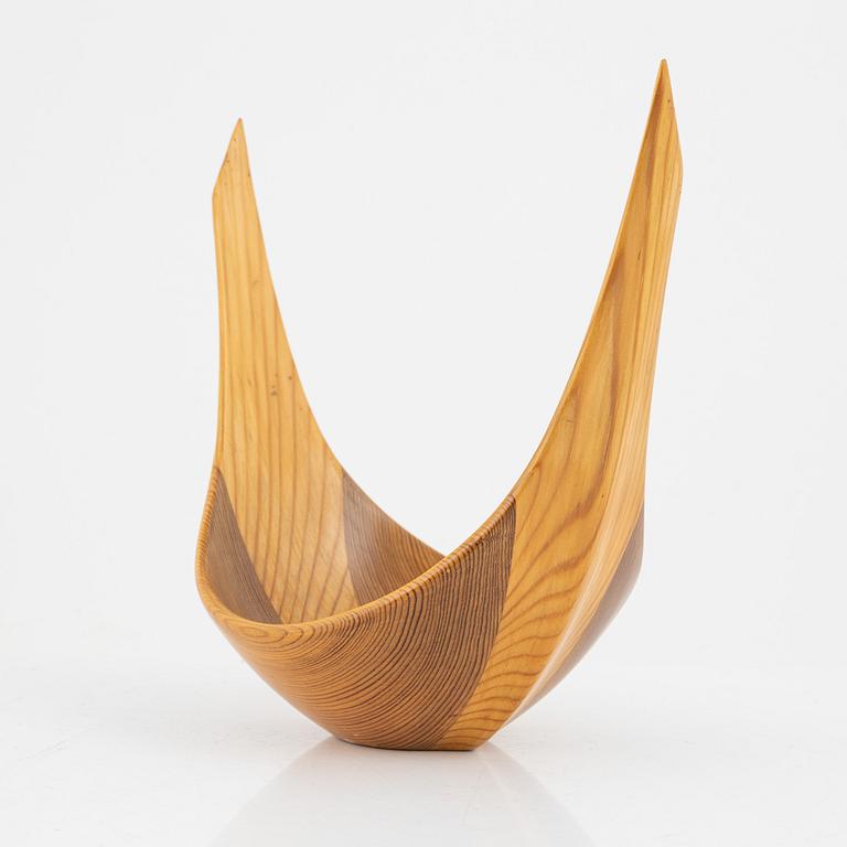 Johnny Mattsson, Snibbskål och bricka, signerade.