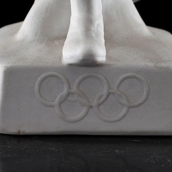 FIGURIINI / SOIHDUNKANTAJA, biskvii, Olympialaiset 1936, Berliini.
