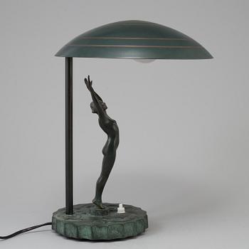An Art Deco Table light, 1920's/30's.