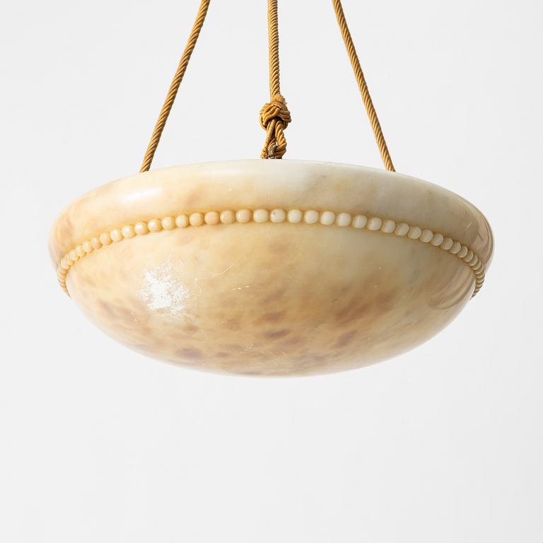 Takampel, alabaster, 1920-tal.