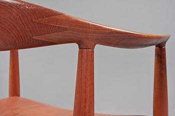 KARMSTOL, "The Chair", Hans J Wegner för Johannes Hansen, Danmark, 1950/60-tal, stämpelmärkt.