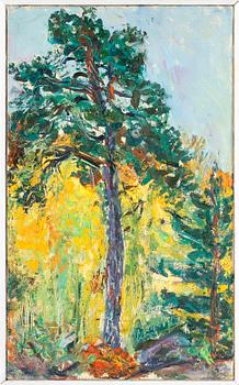 OSCAR HERNANDEZ SORIANO, olja på duk, signerad a tergo.