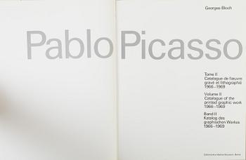 PABLO PICASSO, Georg Bloch I-II, Catalogue de l'oeuvre gravé et lithographié, 1904-1969.