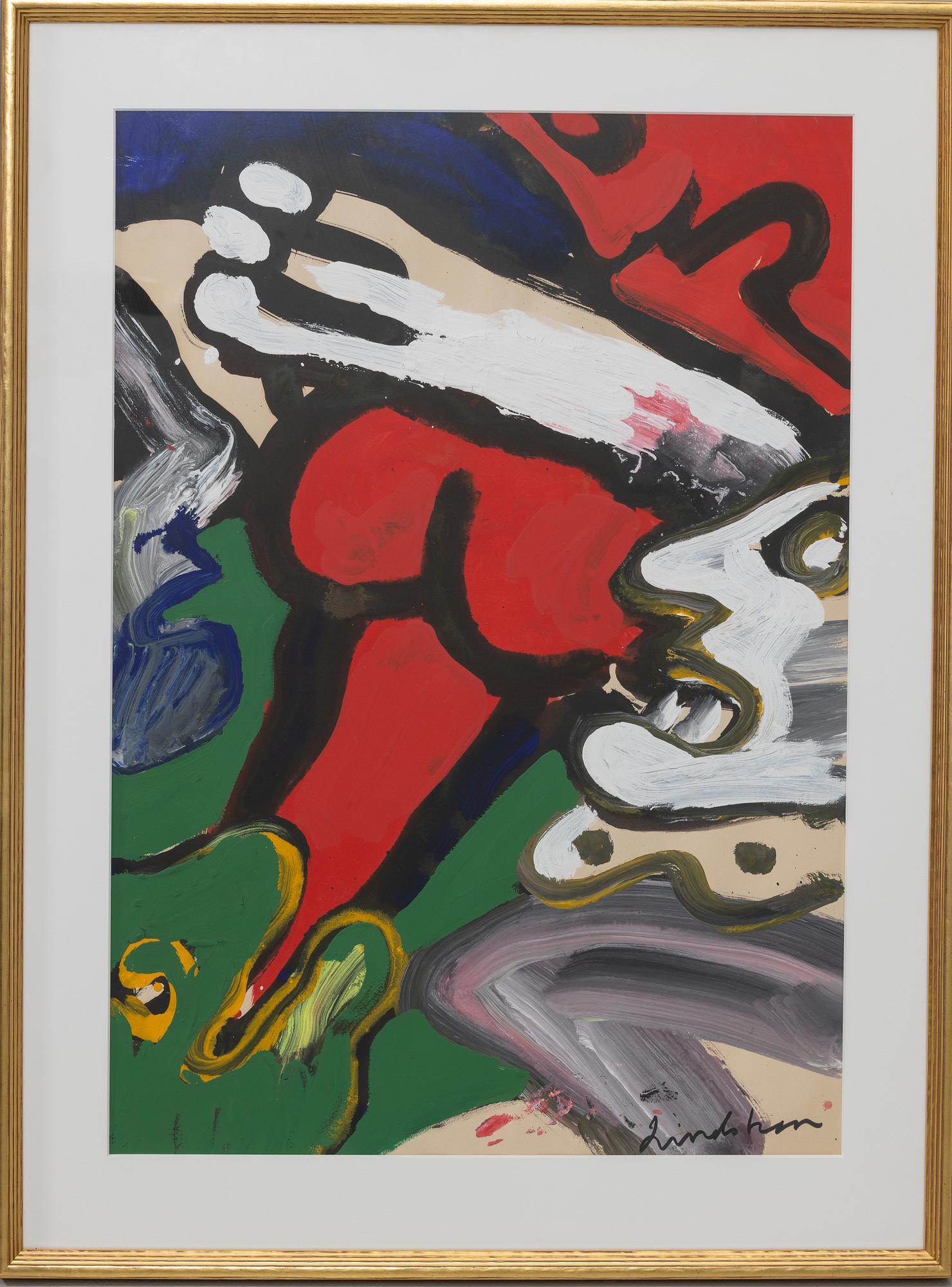 Bengt Lindström, Figurative composition.