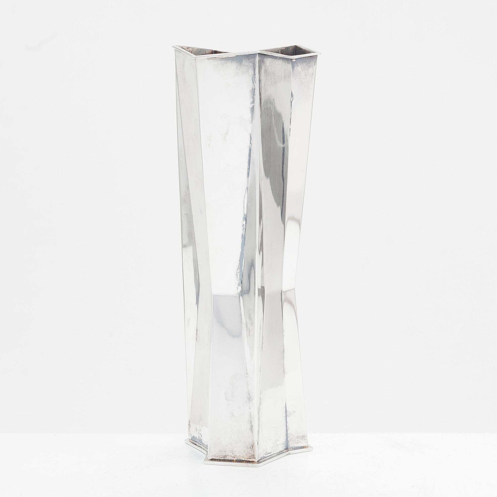 Tapio Wirkkala, vas, silver, "TW6-4", Kultakeskus, Tavastehus 1966.