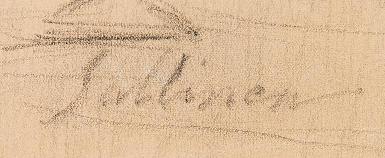 TYKO SALLINEN, drawing, signed.