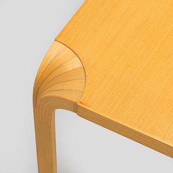 Alvar Aalto, a mid-20th century model MX800B coffee table for Artek.