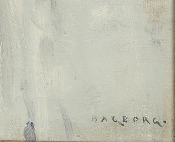August Hagborg, "Vinterlandskap".
