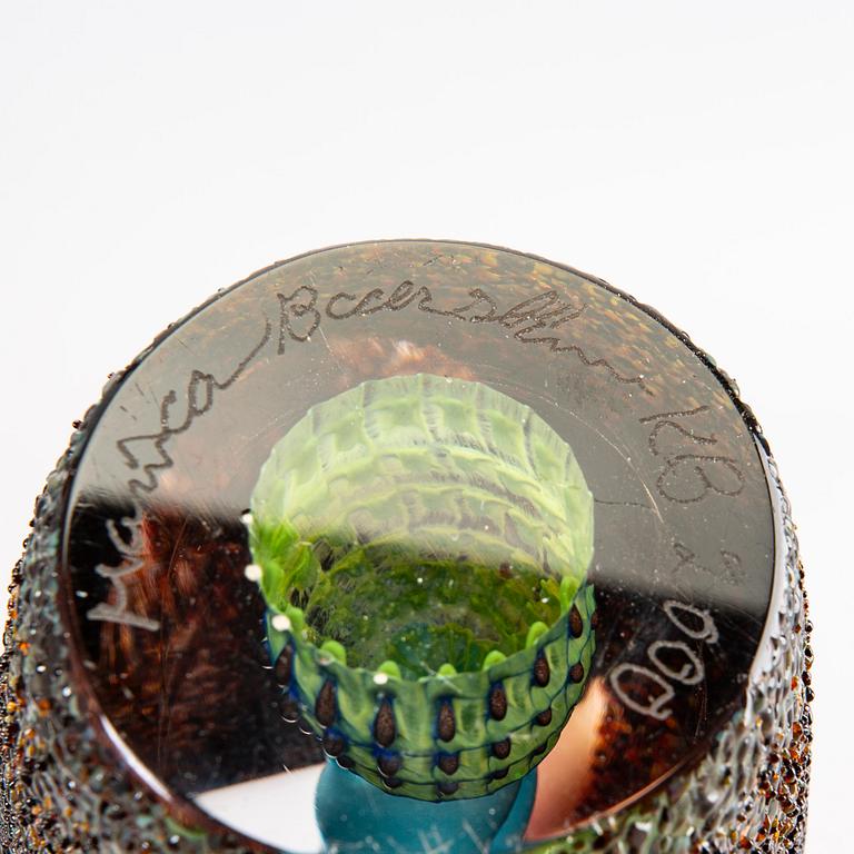 Monica Backström, a signed glass sculpture.