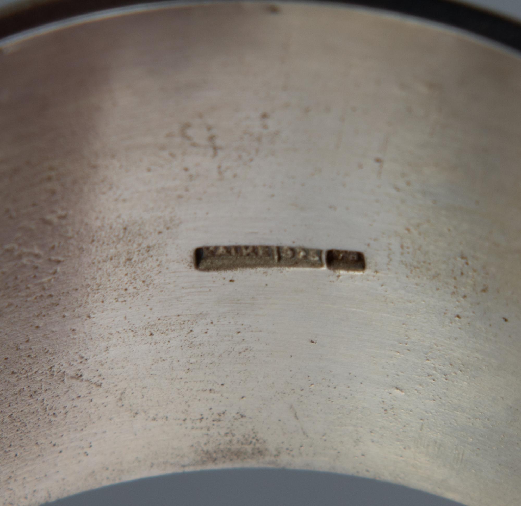 SERVETTRINGAR, 10 st, sterling silver, Kalke, Esbo Finland 2000.