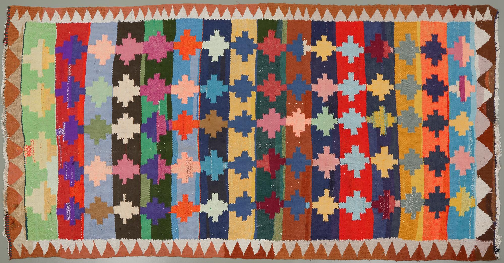 MATTA, Kelim, modern tillverkning, ca 270x141 cm.