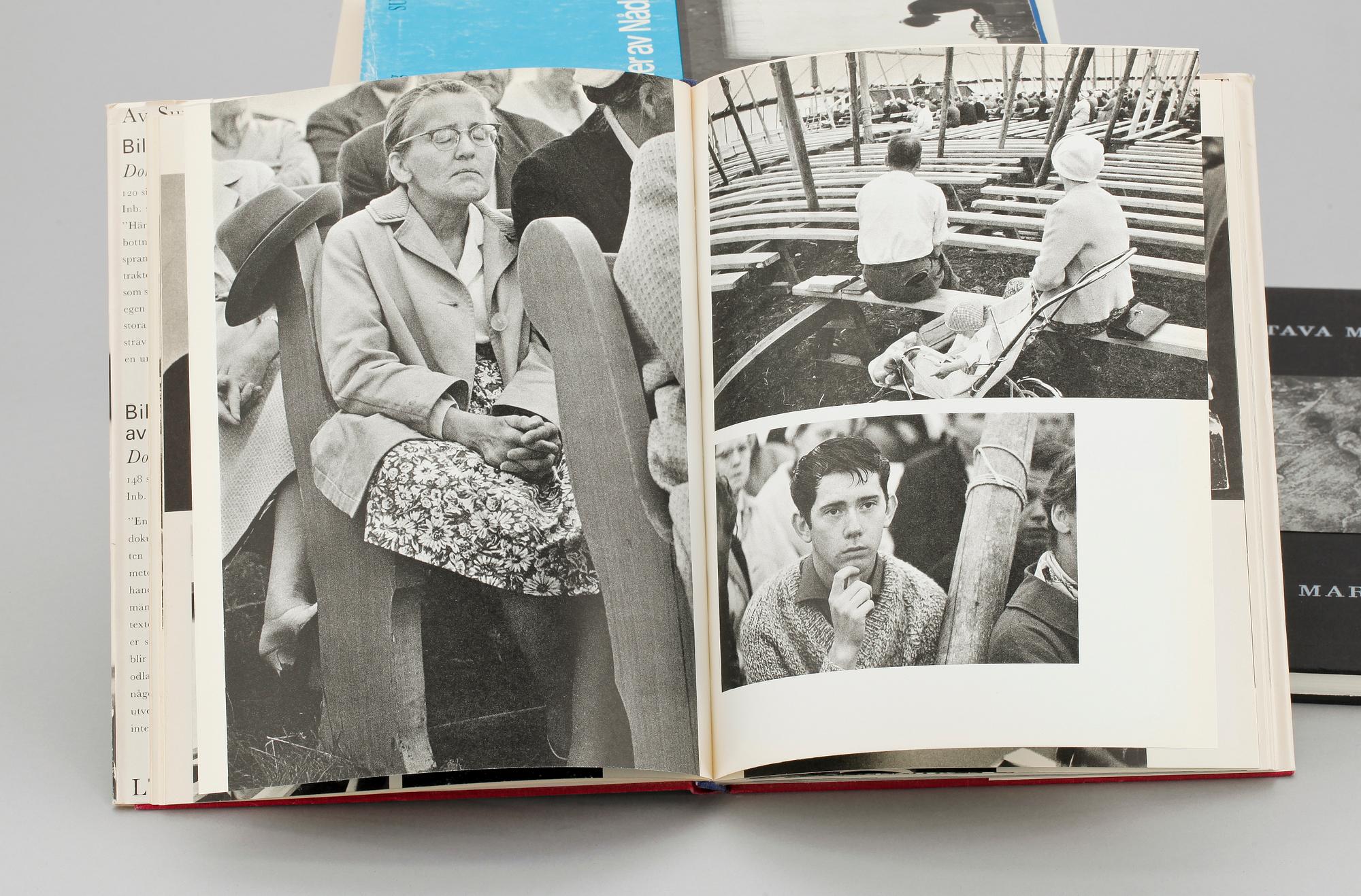 PARTI FOTOLITERATUR, 13 delar, bl a Walter Hirsch, Bilder 1960-80.