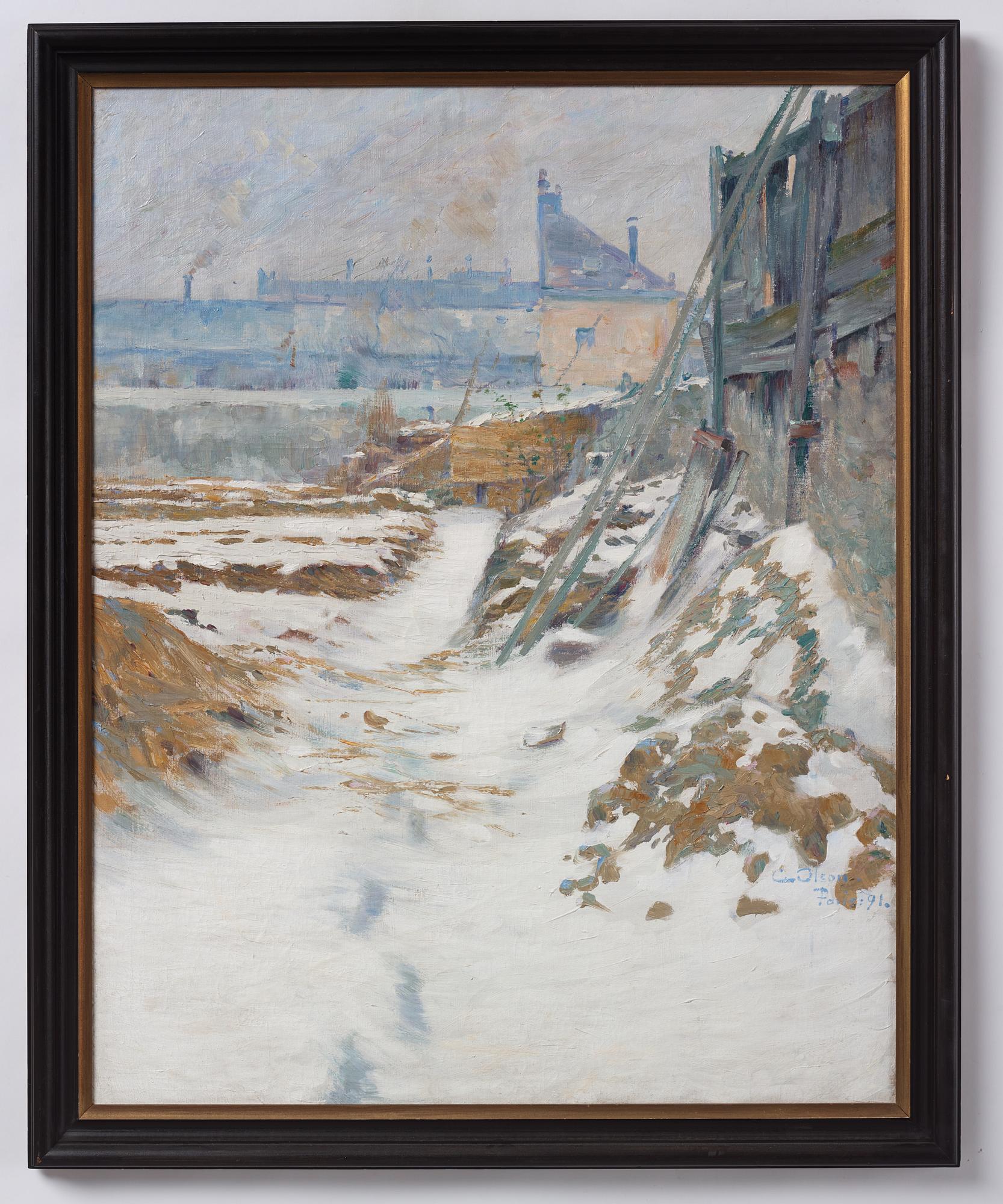 Carl Olson, Paris outskirts.