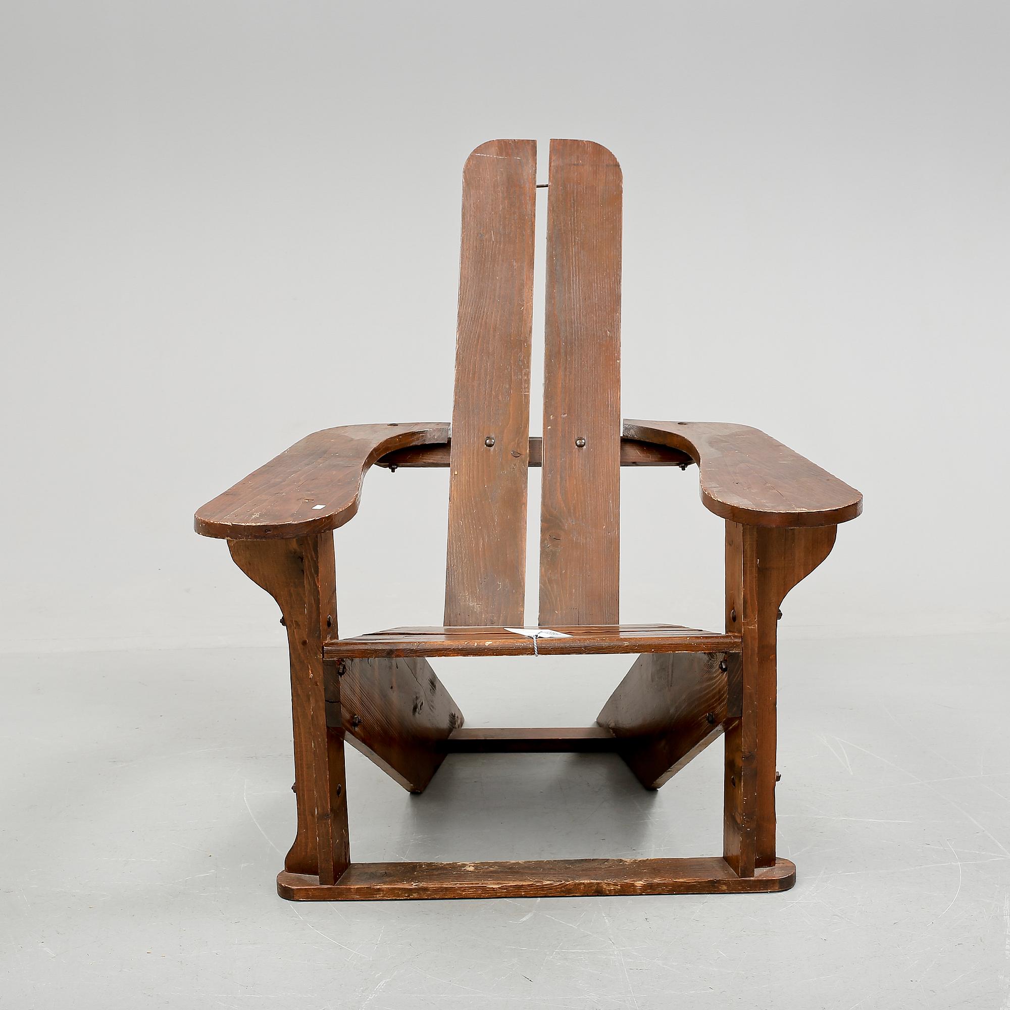 KARMSTOL, Adirondack, USA, 1900-talets början.