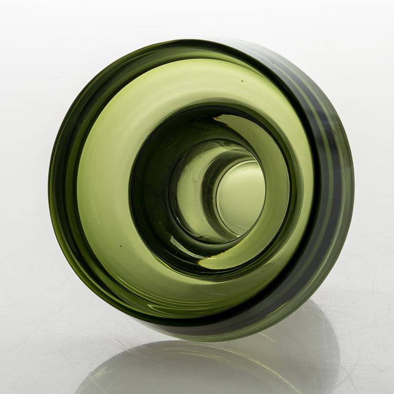 KAJ FRANCK, VAS, KF 260, glas. Signerad K Franck Nuutajärvi Notsjö -60.