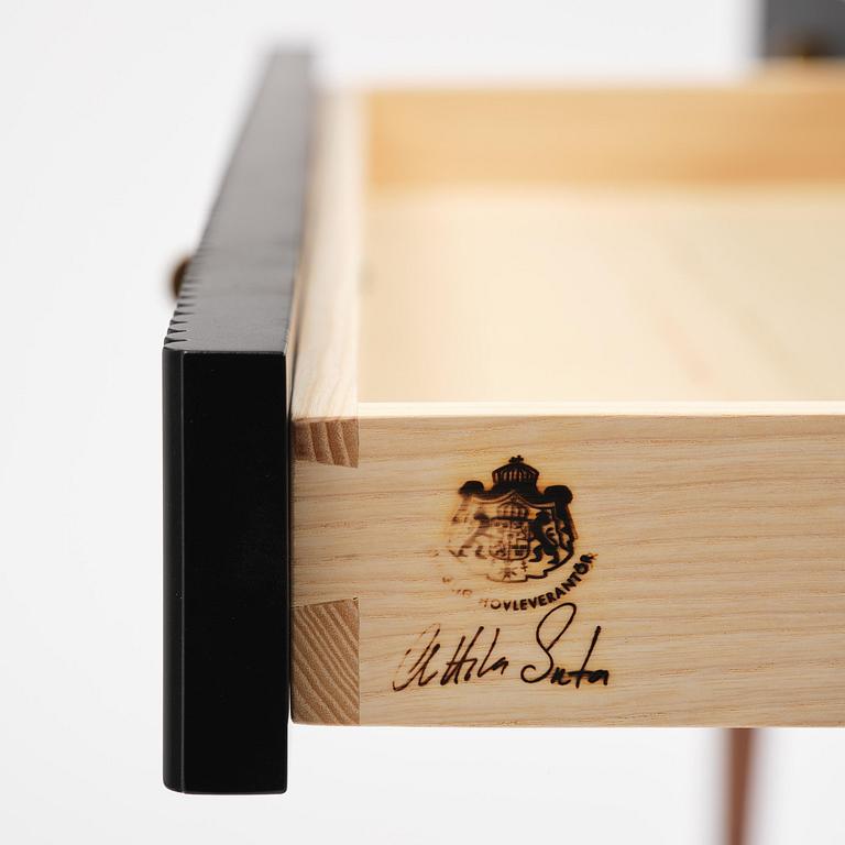 Attila Suta, a writing desk, executed in his own studio, Stockholm, 2025.