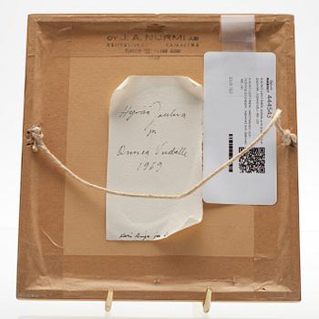 KAUKO LEHTINEN, reliefmönster och teckning på papper, signerad och daterad -68.