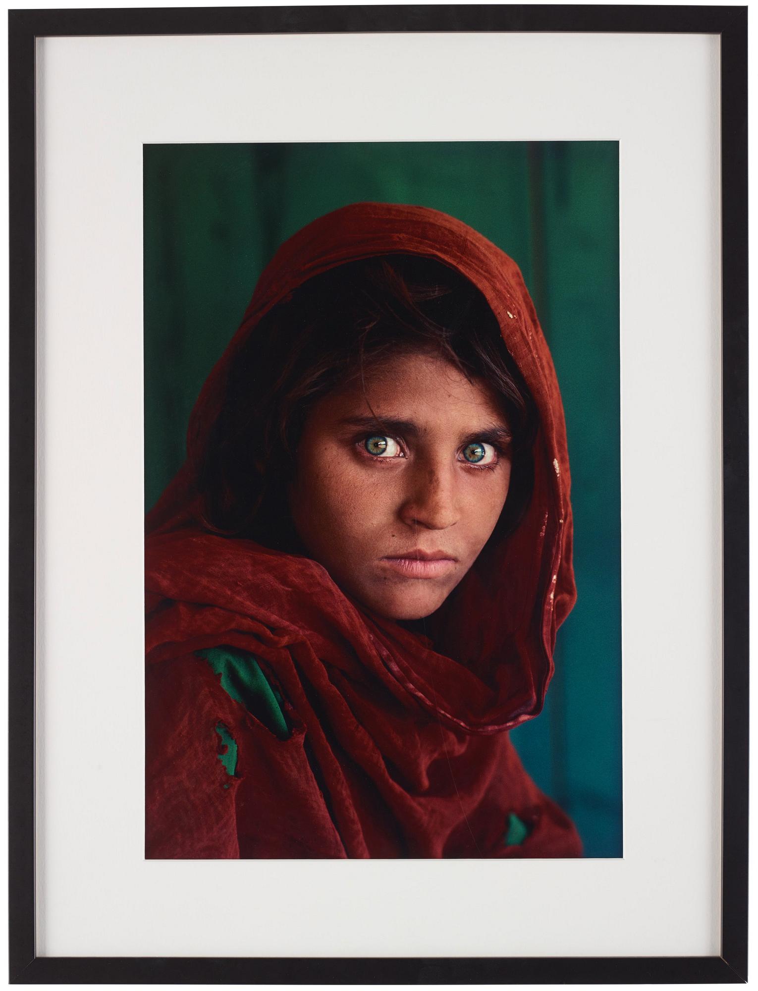 Steve McCurry, "Afghan Girl", 1984.