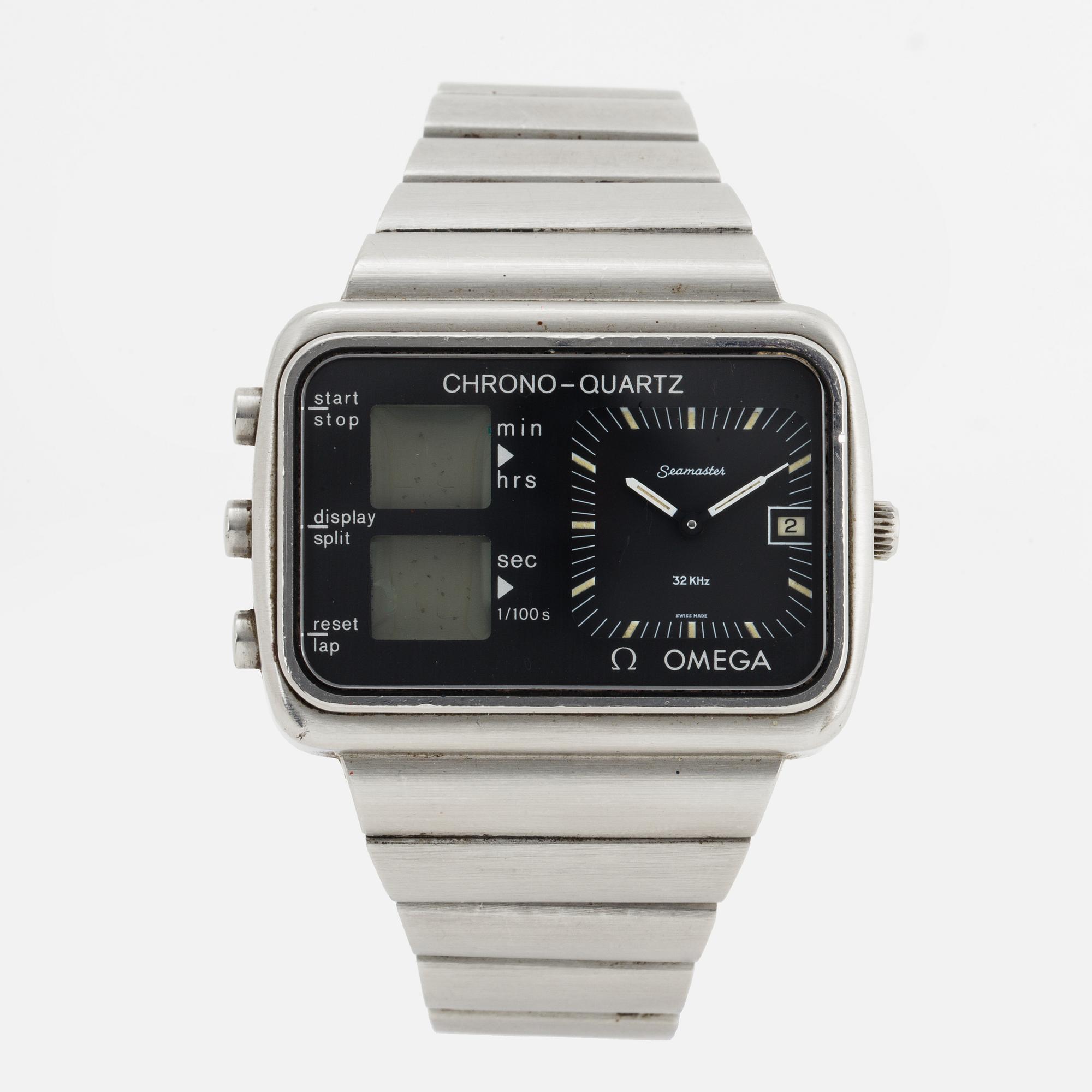 OMEGA, Seamaster, Chrono-Quartz, "Albatros", 46,7 x 34 mm,
