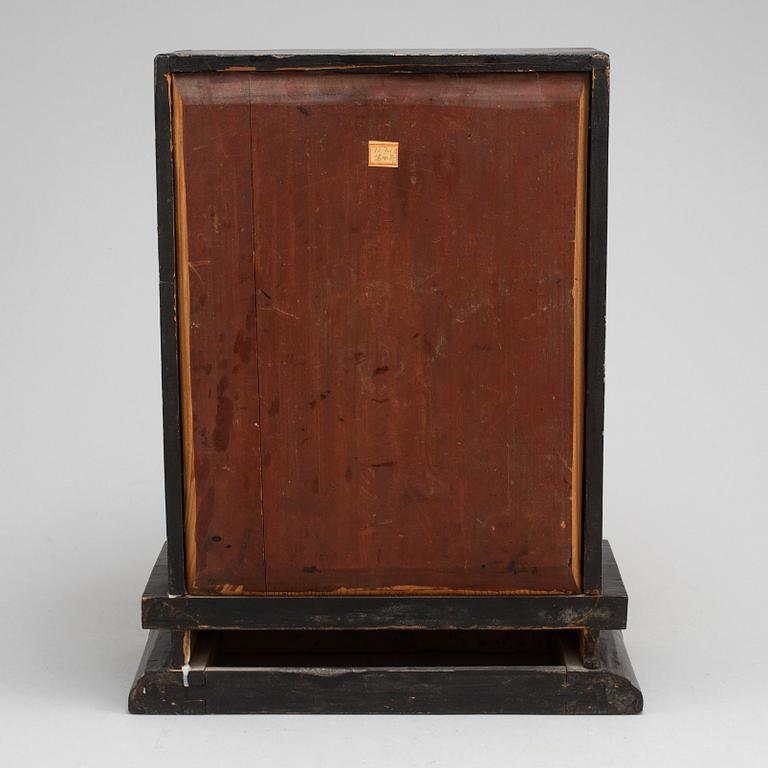 A Chinese altar cabinet, 20th century,.