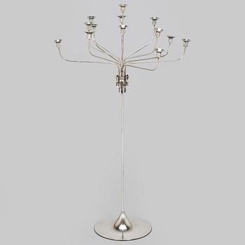 Tapio Wirkkala, kandelaber "TW412", silver Kultakeskus, Tavastehus 1985.
