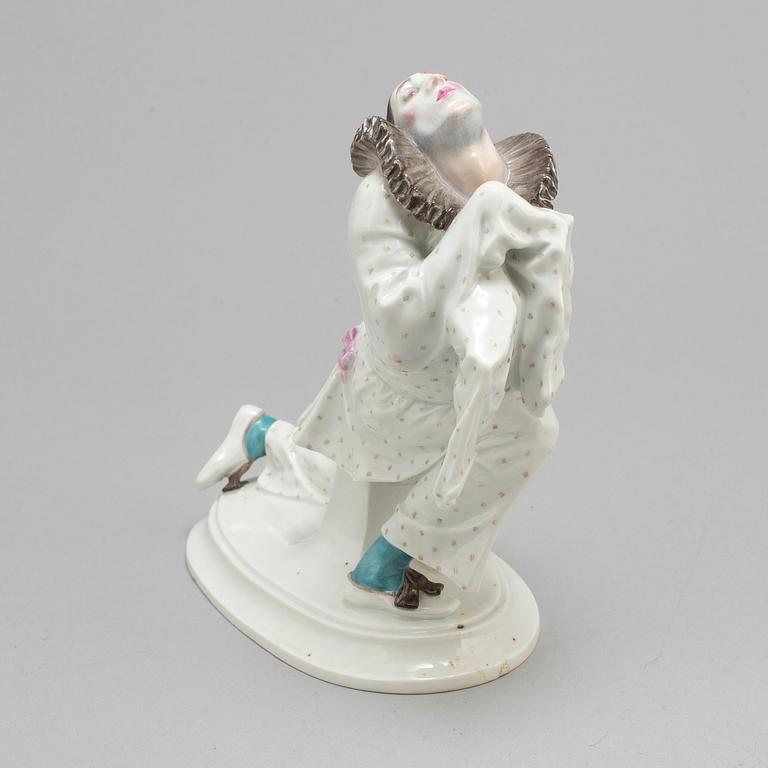 MEISSEN, figurin, porslin, Tyskland, tidigt 1900-tal.