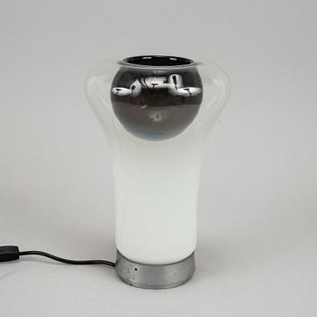 Angelo Mangiarotti, a glass table lamp, "Sappho", for Artemide.
