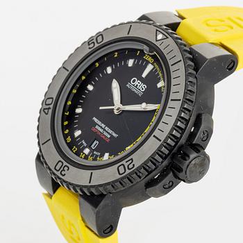 Oris, Aquis, Depth Gauge, wristwatch, 46 mm.